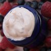 Nuage de crème fruits rouges