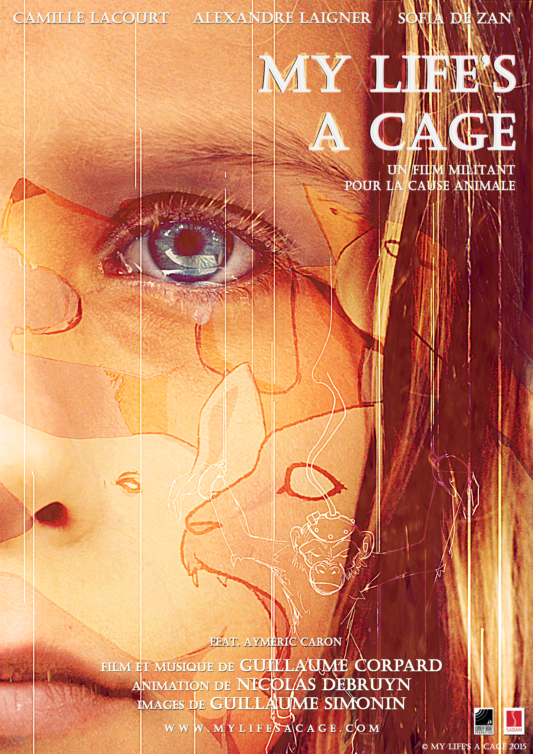Affiche officielle - My Life's a Cage