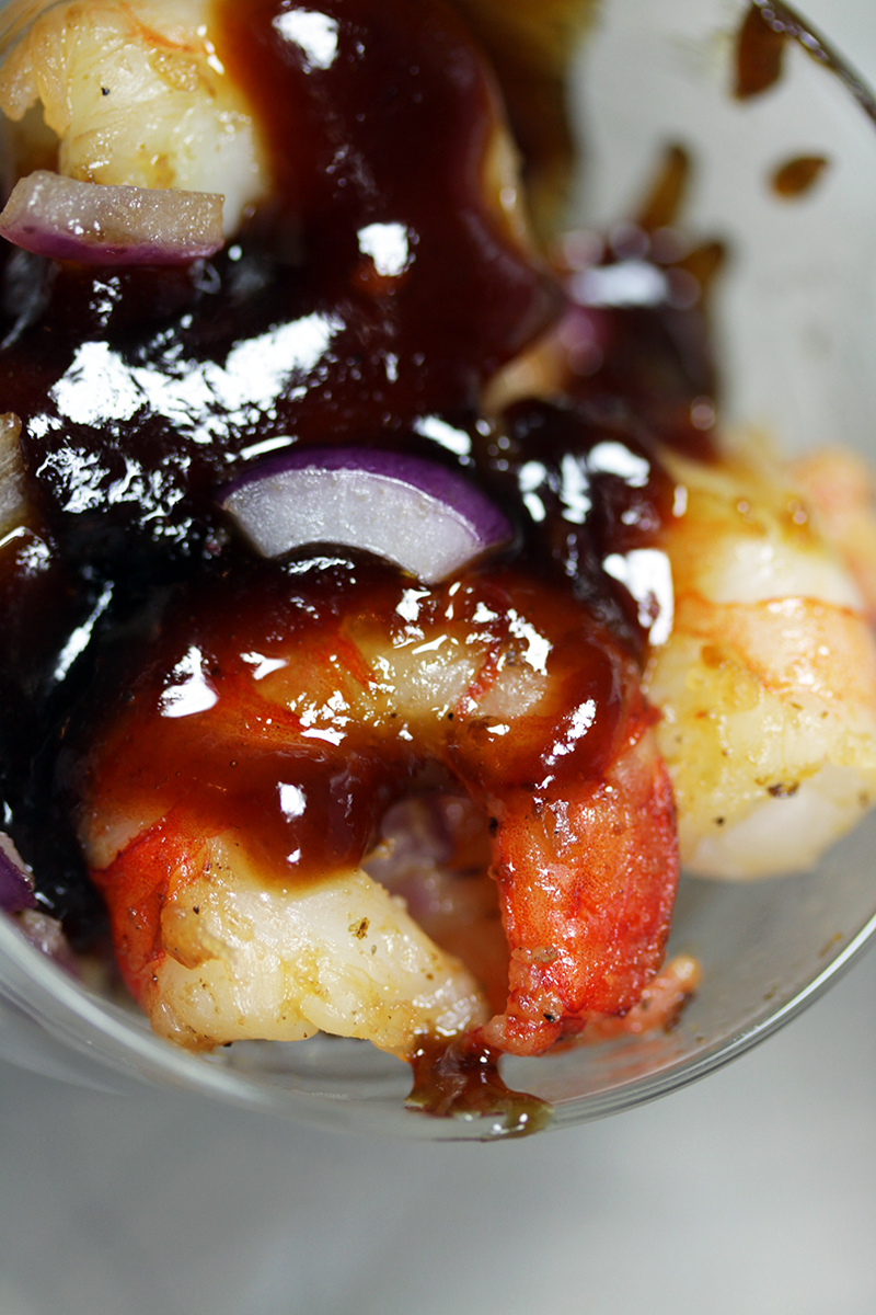 crevettes aigres douces  au sirop d'érable3